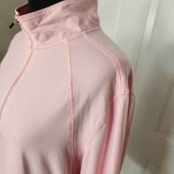 Champion Pink Zip Work Out Long Sleeve Top Size Plus XXL - Picture 7 of 8